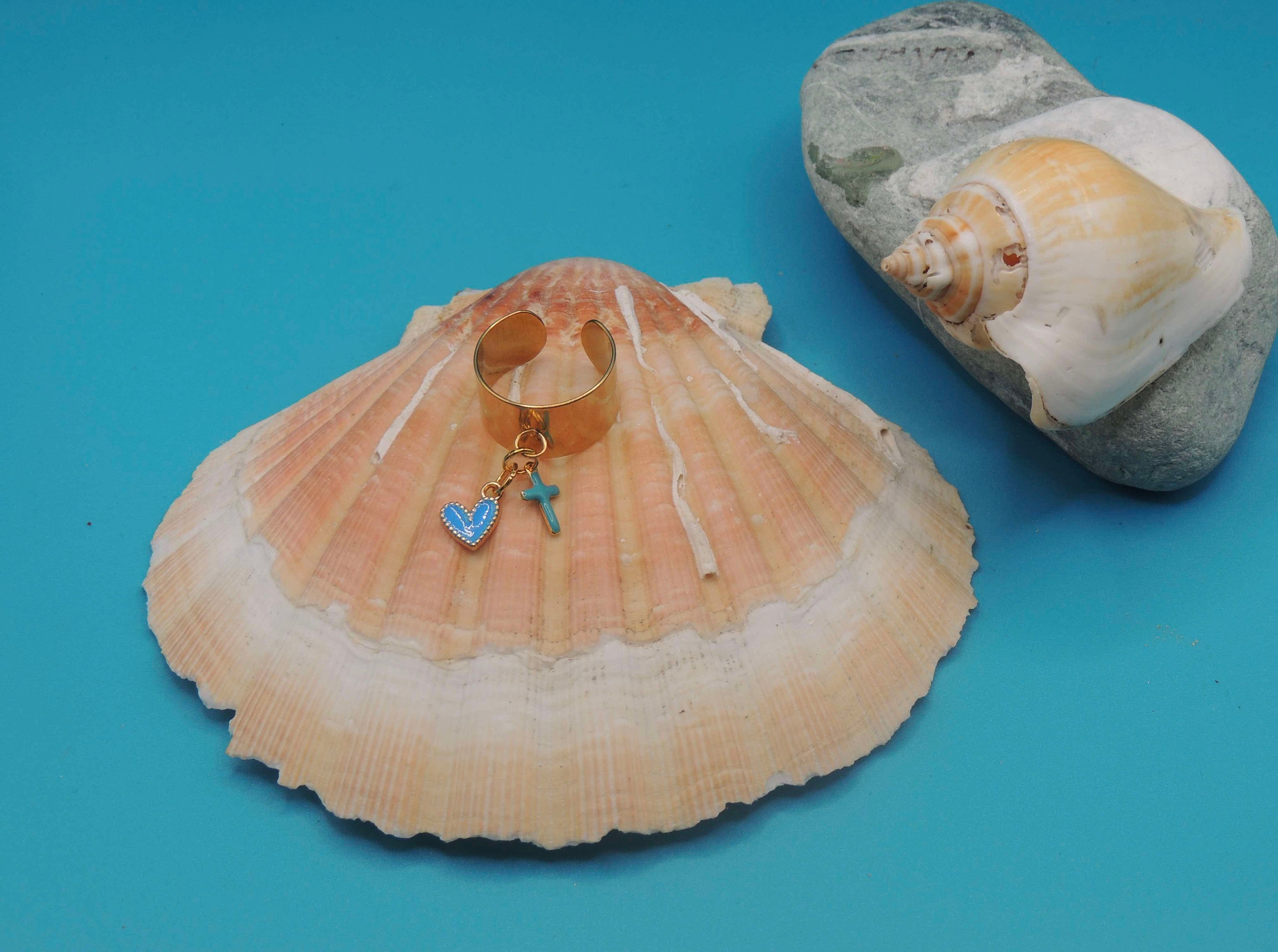 Bague Maria bleu