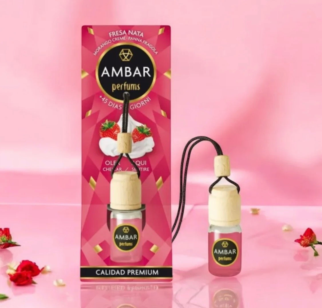 Parfum de voiture Fraise chantilly