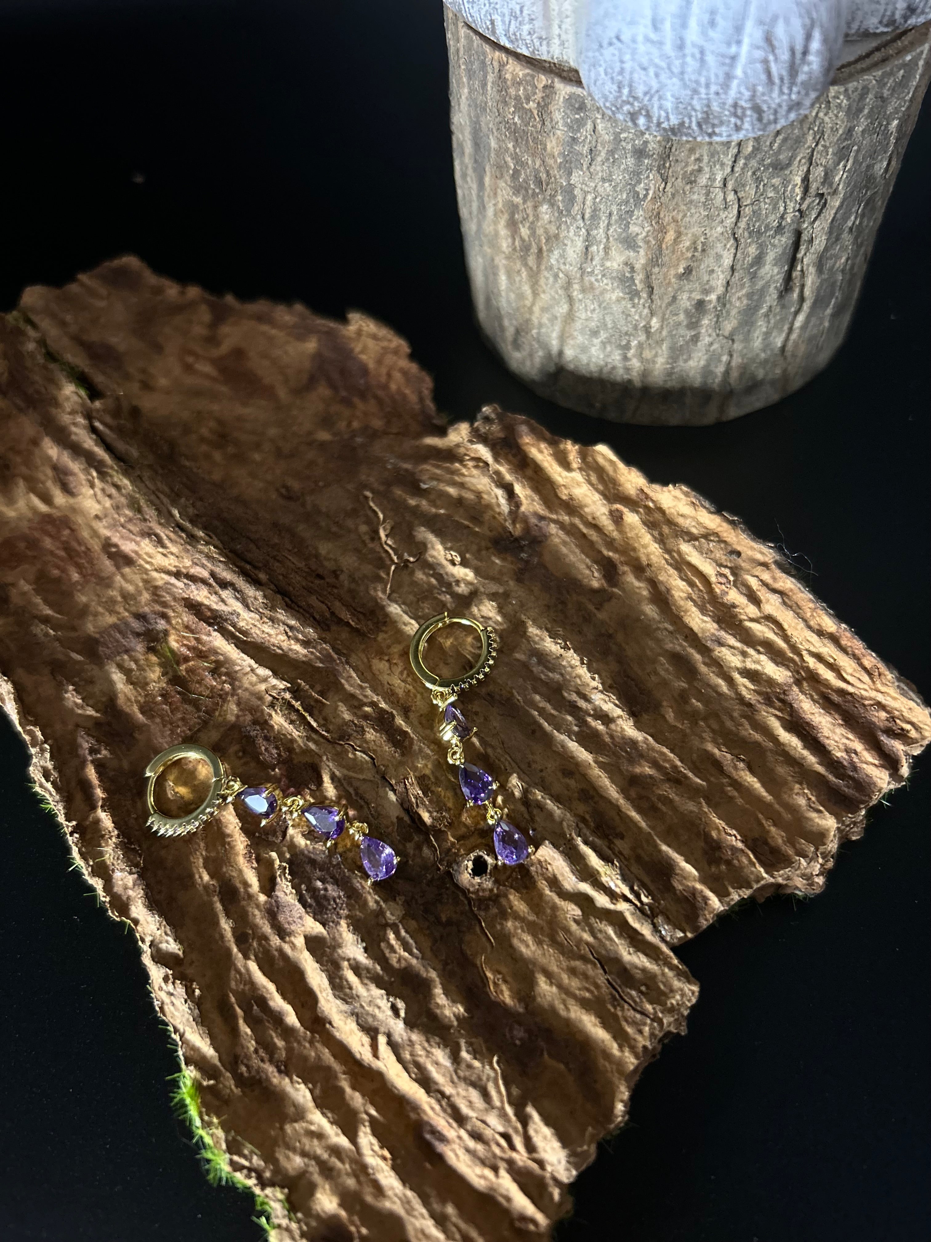 Boucle d’oreille Violetta