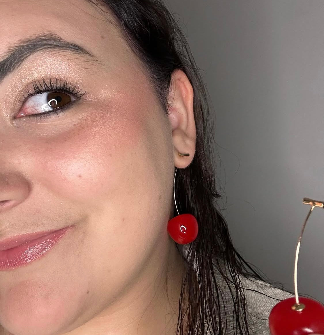 Boucle d’oreille Cherry
