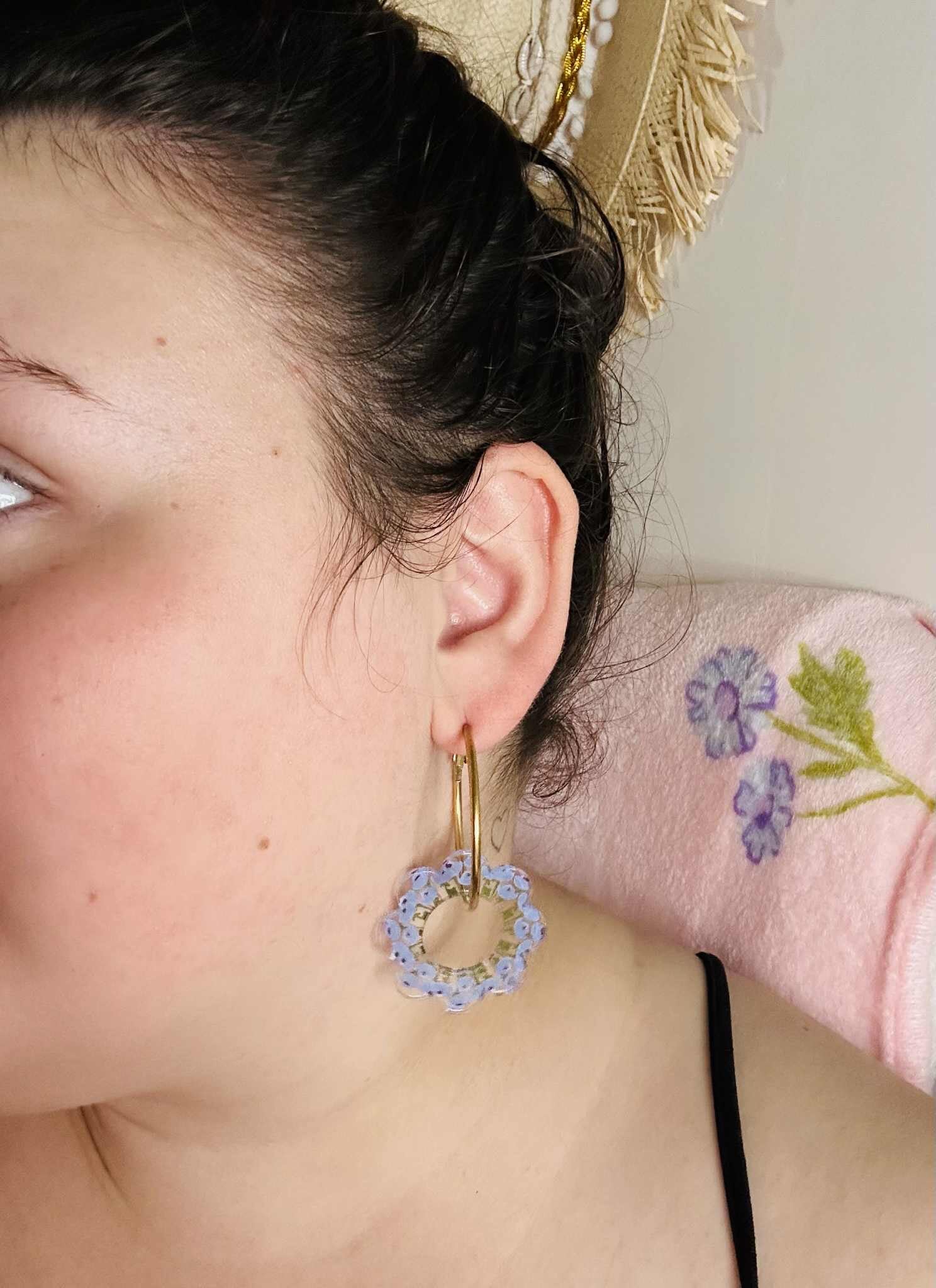 Boucle d’oreille Violetta