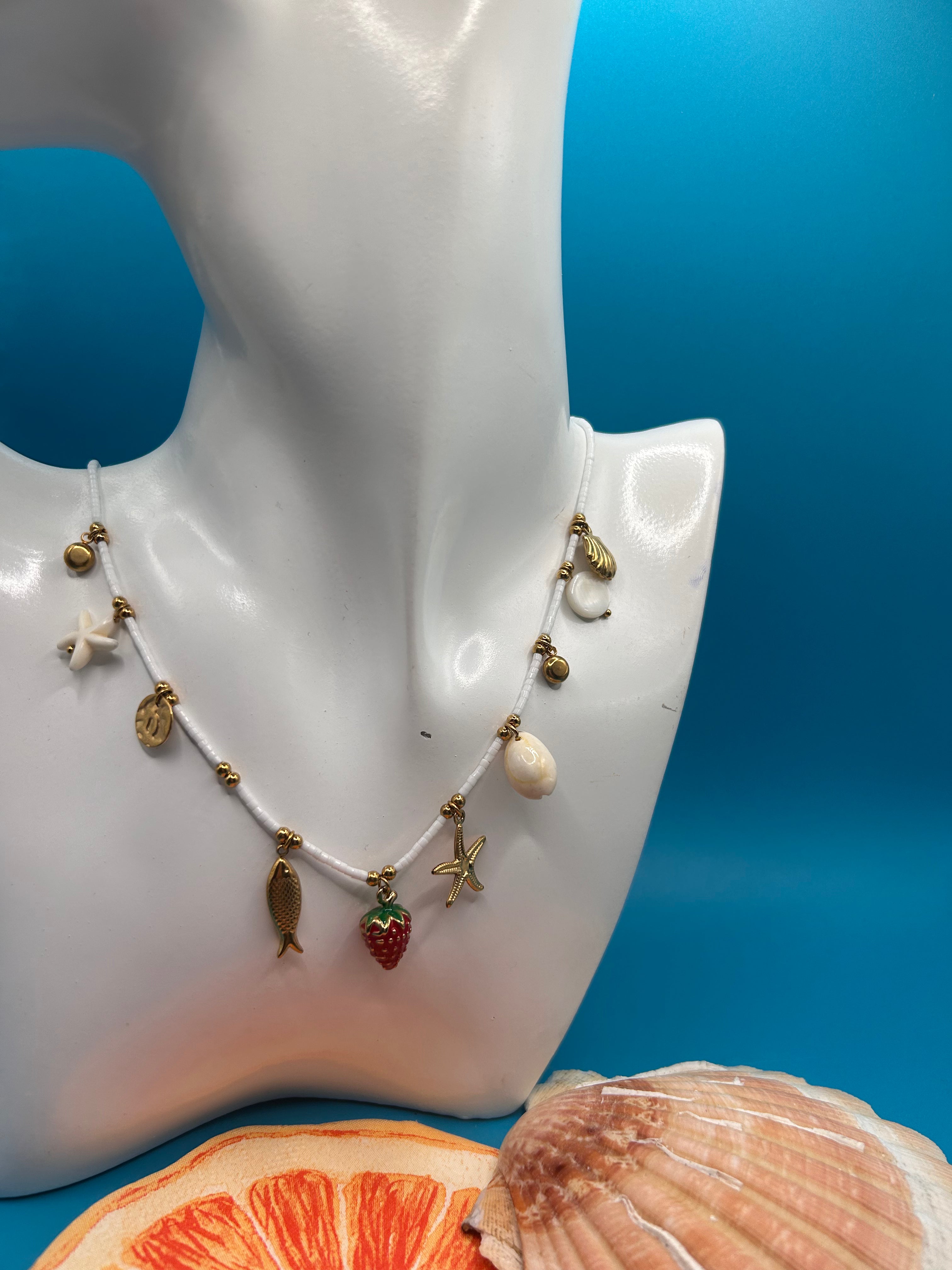 Collier Fraise d'amour
