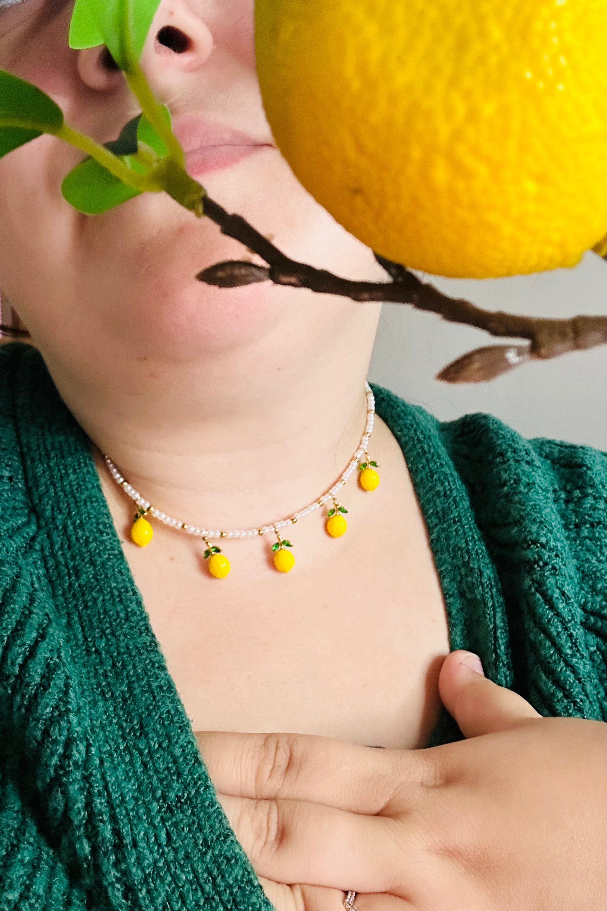 Collier Limonade d'été